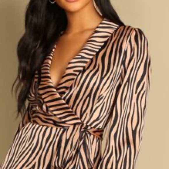 Animal Print Statement Dress - Picture 3 of 4